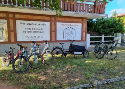 Ma cabane à vélo